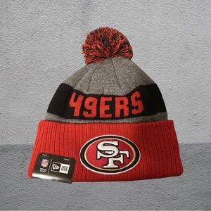 ‼️SOLD‼️🆕️ San Francisco 49ers New Era Knit Beanie Cap NWT